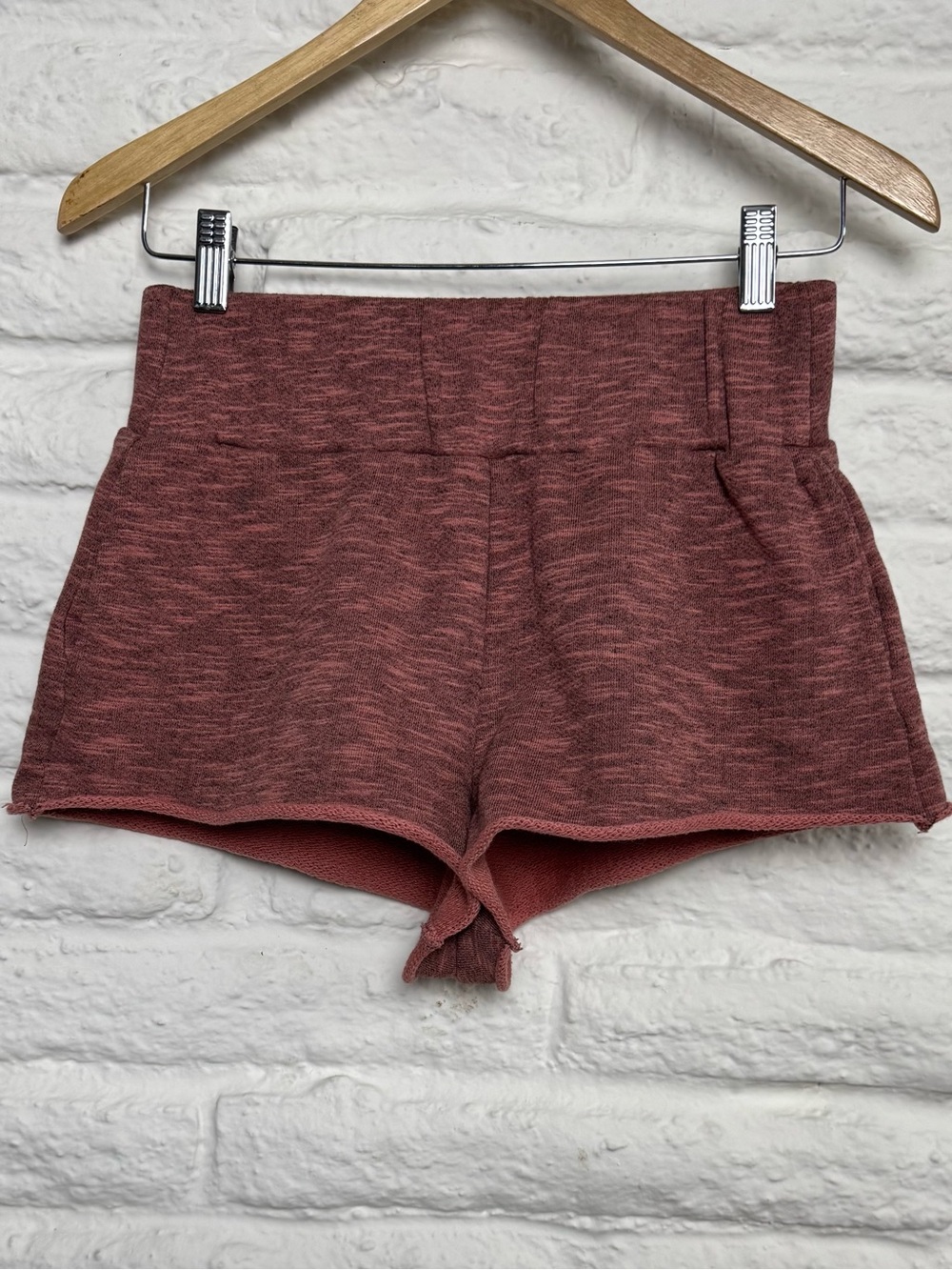 We The Free Marled Rose Athletic Shorts